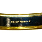 Hermes Enamel PM Cloisonne Red Bangle X — view 3