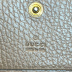 Gucci GG Marmont Beige Leather Bifold Wallet — view 4