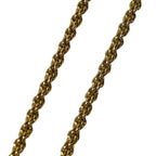 Dior Twist Circle CD Logo Necklace — view 8