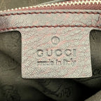 Gucci Bamboo Tote Leather Canvas Beige Brown — view 4