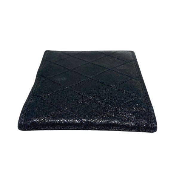 Chanel Bicolor Lambskin Bifold Wallet Serial — view 7