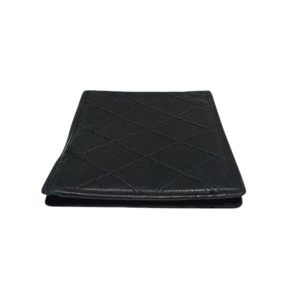 Chanel Bicolor Lambskin Bifold Wallet Serial — view 8