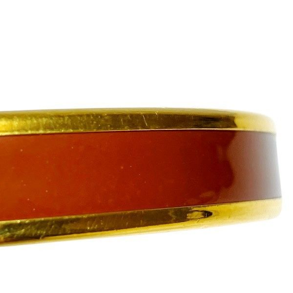 Hermes Enamel PM Cloisonne Red Bangle X — view 7