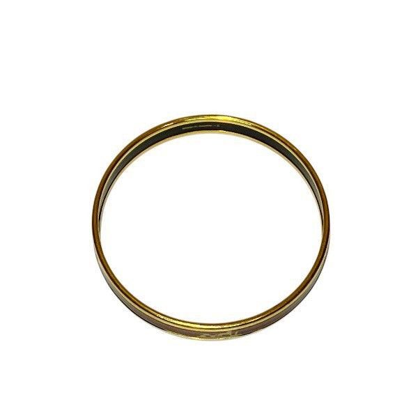 Hermes Enamel PM Cloisonne Red Bangle X — view 9