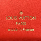 Louis Vuitton Taurillon Portefeuille Capucines XS Trifold Wallet Coral Tahiti — view 4