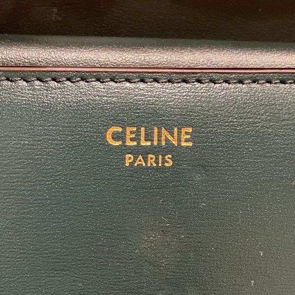 Celine Triomphe Small Flap Compact Wallet Trifold — view 4