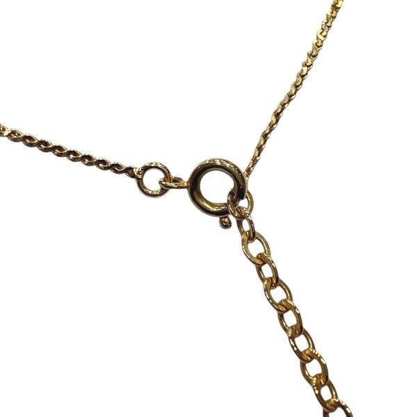 Dior CD Logo Gold Necklace — view 2