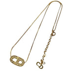 Dior CD Logo Gold Necklace — view 3
