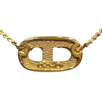 Dior CD Logo Gold Necklace — view 4