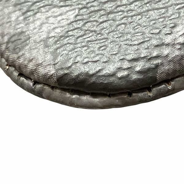 Louis Vuitton Monogram Eclipse Pochette Cles Coin Case Gray Black — view 7