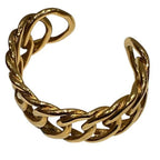 Chanel Vintage Gold Bangle Bracelet — view 6