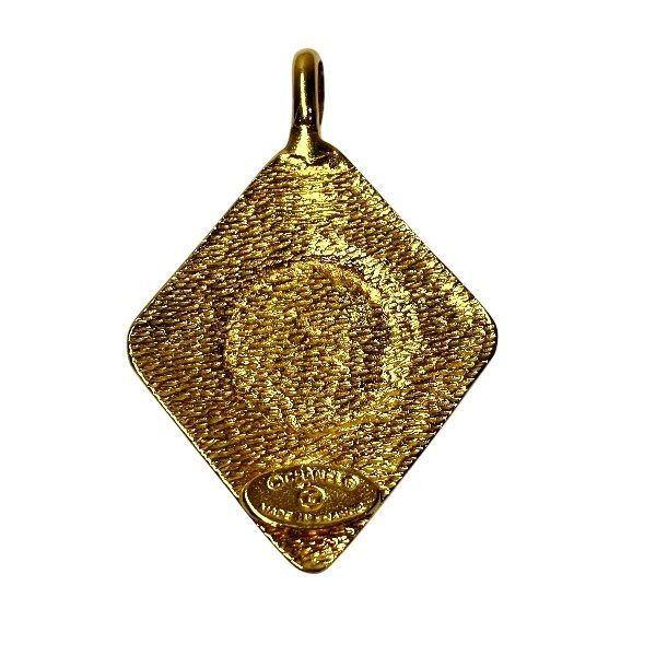 Chanel CC Logo Vintage Necklace Top — view 3