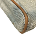 Hermes Polydo Pouch Canvas Gray — view 6