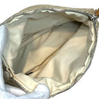Hermes Polydo Pouch Canvas Gray — view 5