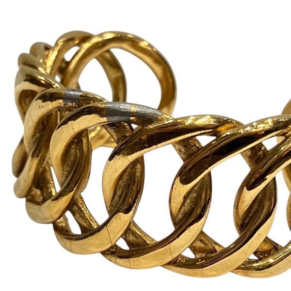 Chanel Vintage Gold Bangle Bracelet — view 8