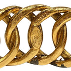 Chanel Vintage Gold Bangle Bracelet — view 2