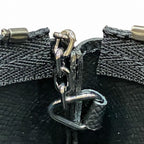 Louis Vuitton Monogram Eclipse Pochette Cles Coin Case Gray Black — view 9
