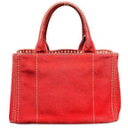 Prada Canapa Red Tote — view 2