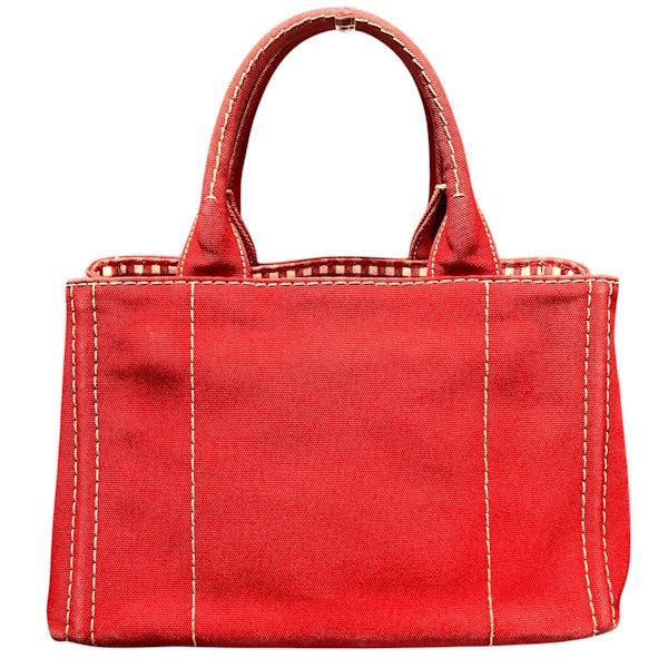Prada Canapa Red Tote — view 2
