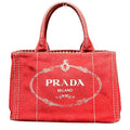 Prada Canapa Red Tote