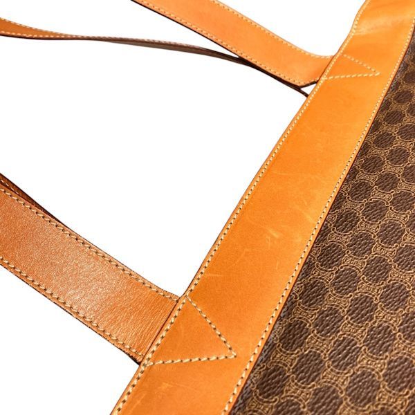 Celine Macadam Brown Tote — view 9