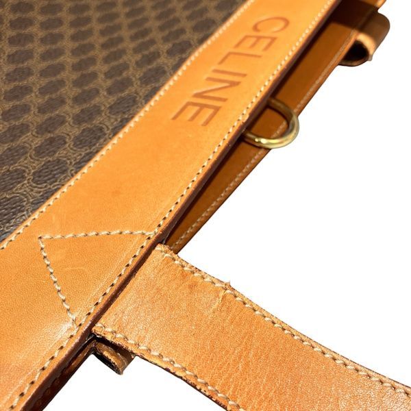 Celine Macadam Brown Tote — view 8