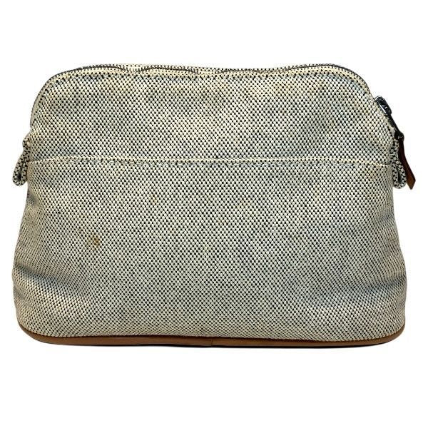Hermes Polydo Pouch Canvas Gray — view 2