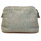 Hermes Polydo Pouch Canvas Gray — view 2