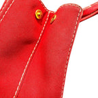 Prada Canapa Red Tote — view 9