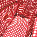 Prada Canapa Red Tote — view 8