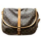 Louis Vuitton Monogram Saumur 35 Shoulder Bag — view 2