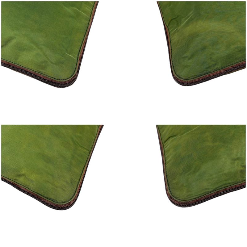 Prada Tote Triangle Logo Tessuto Nylon Khaki Green