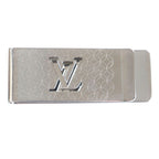 Louis Vuitton Bill Clip Champs Elysees Scissors Money Silver