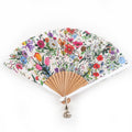 Gucci Doublegcharm Flora Print Silk Satin Large Fan Multi Hat