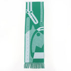 Hermes Workman Female Cashmeremuffler Steady Go Mint/ Bicolor Scarf
