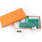 Hermes Workman Female Cashmeremuffler Steady Go Mint/ Bicolor Scarf