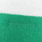 Hermes Workman Female Cashmeremuffler Steady Go Mint/ Bicolor Scarf