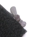 Bottega Veneta Sheepskin in Double Shearling Jacket Black 50 Hat