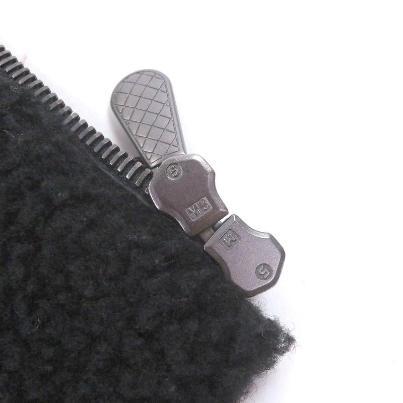 Bottega Veneta Sheepskin in Double Shearling Jacket Black 50 Hat