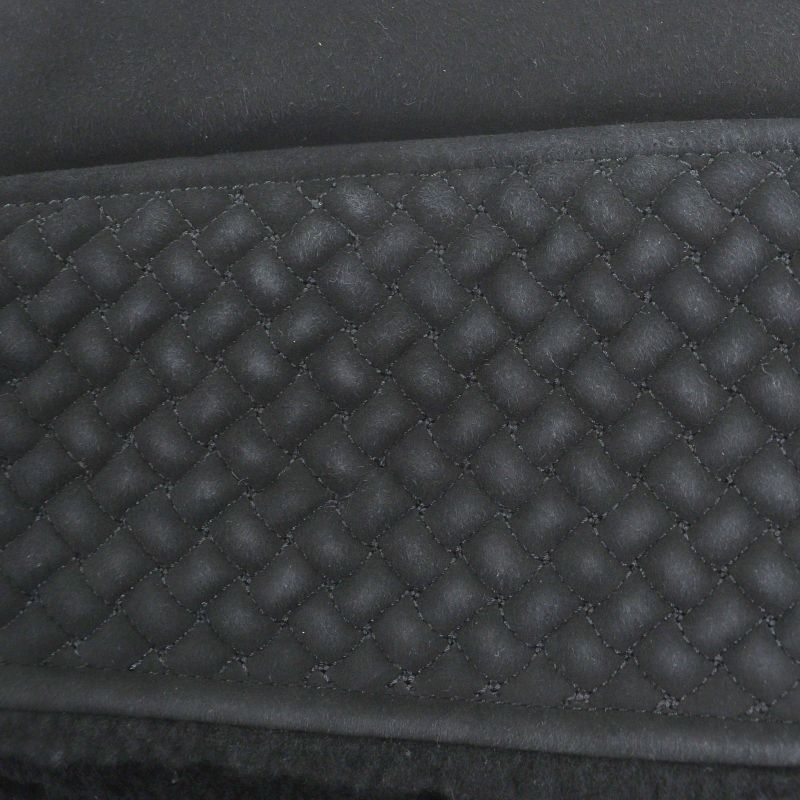 Bottega Veneta Sheepskin in Double Shearling Jacket Black 50 Hat