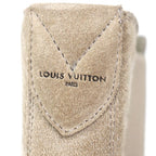Louis Vuitton Checker Chelsea Boots Suede Leather Beige 7