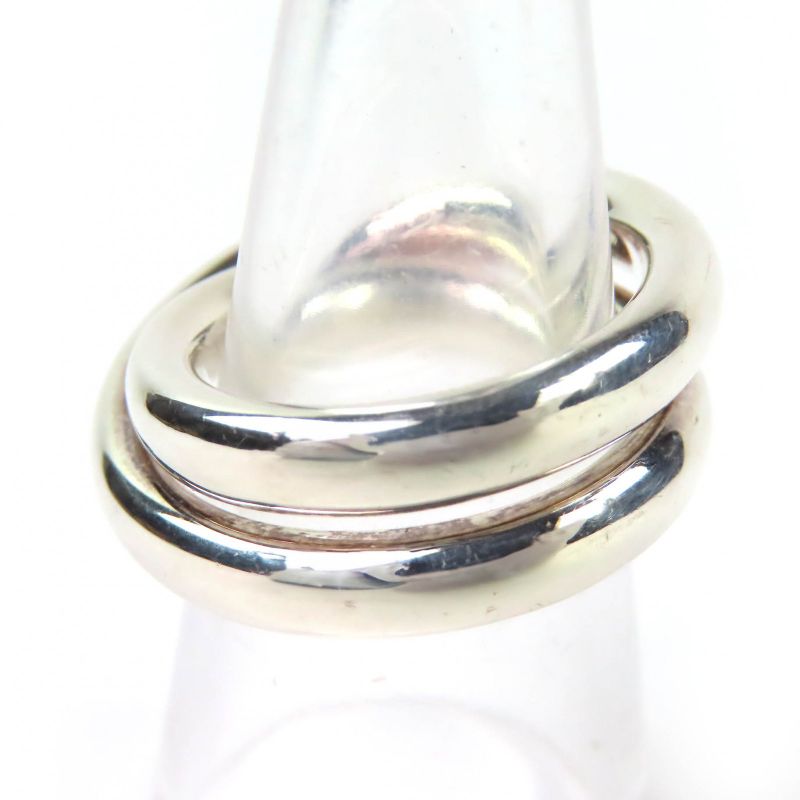 Hermes Workman Female Made Vertige Ring 925 Sterling Silver 52 Japanese to Issue