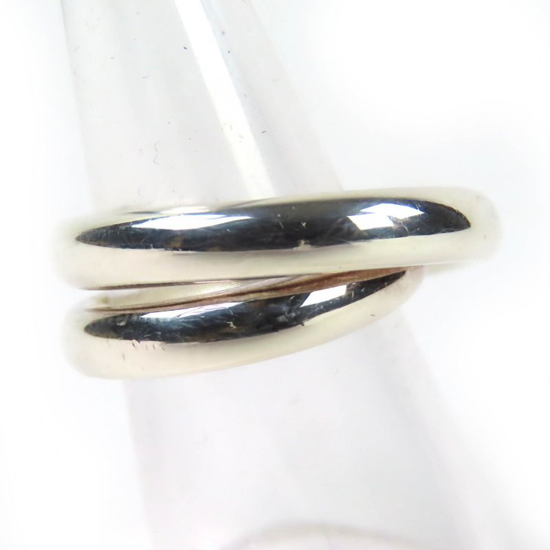 Hermes Workman Female Made Vertige Ring 925 Sterling Silver 52 Japanese to Issue