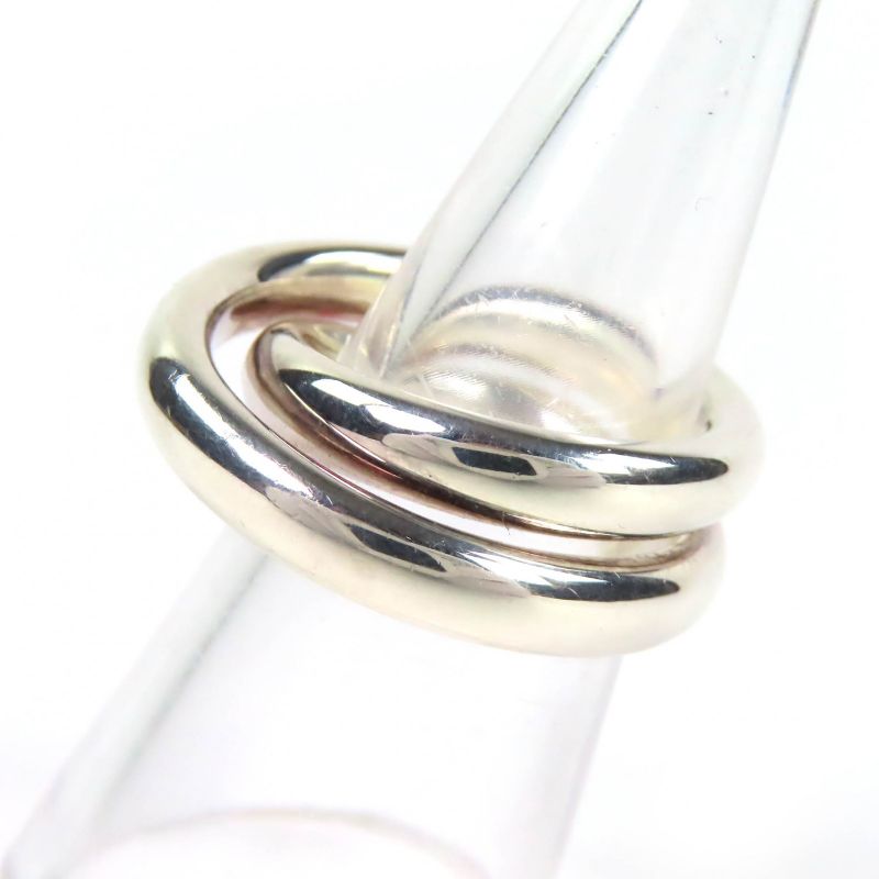 Hermes Workman Female Made Vertige Ring 925 Sterling Silver 52 Japanese to Issue