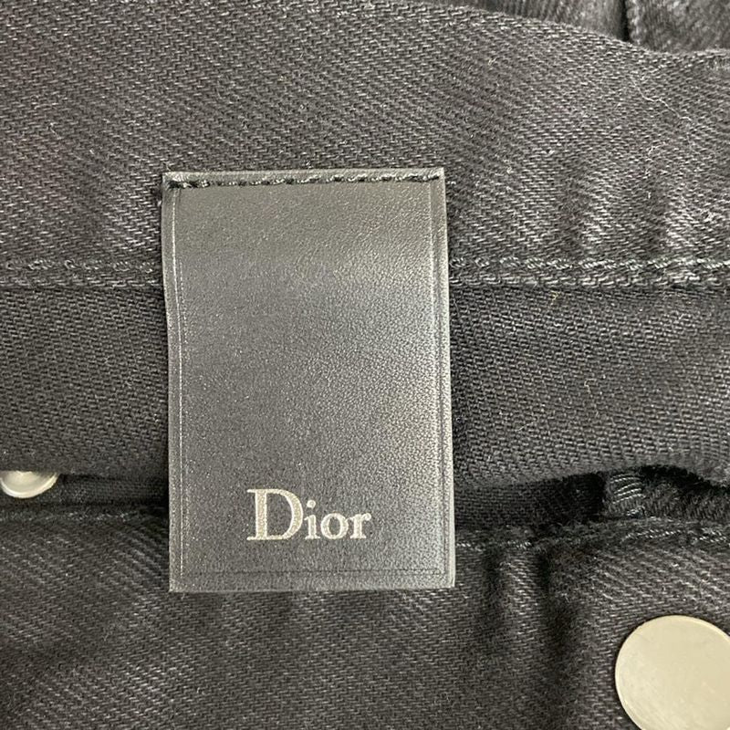 Dior Homme Jeans 26 Black Full Length