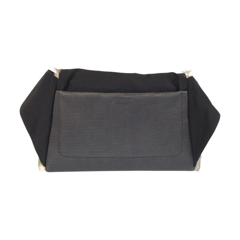 Prada Sports Tessuto Black Nylon Fur LN Belt Bag Waist Pouch
