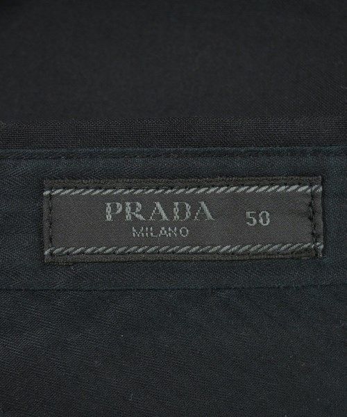 Prada Trousers Pants Wool Black