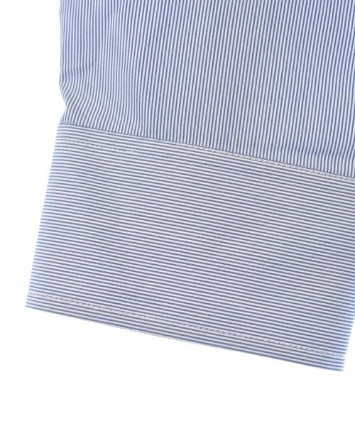 Celine Casual Shirt Cotton Silk Navy White