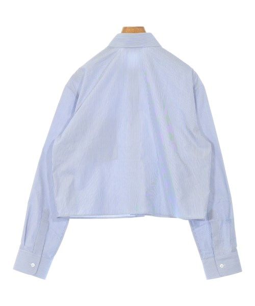 Celine Casual Shirt Cotton Silk Navy White