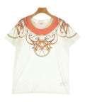 Hermes T-Shirt Cotton White Red Beige